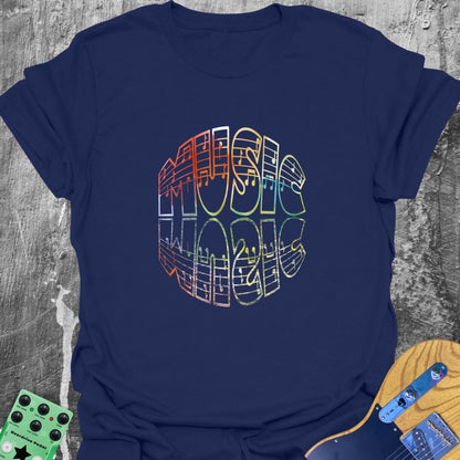 Reflection of Music T-Shirt