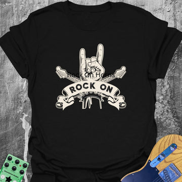 Rock On Horns! Tee