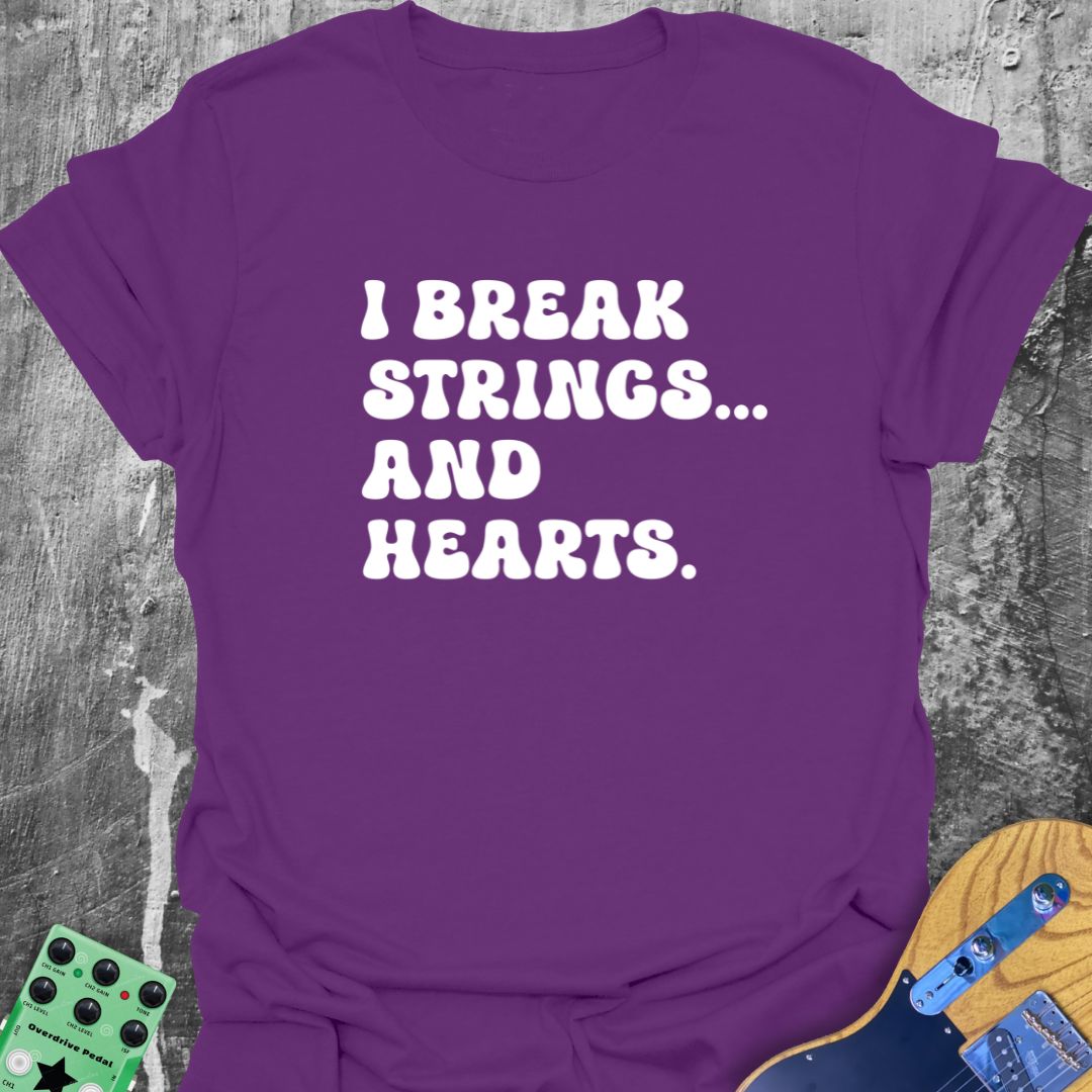 Strings and Hearts  T-Shirt