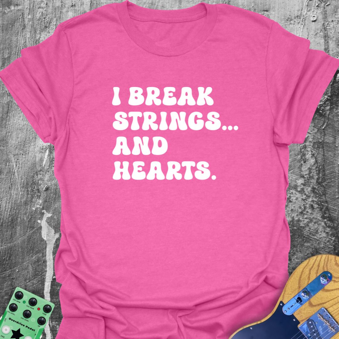 Strings and Hearts  T-Shirt