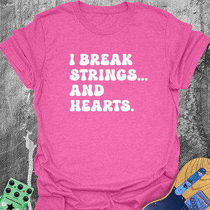 Strings and Hearts  T-Shirt