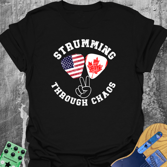 Strumming Through Chaos T-Shirt