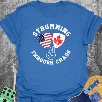 Strumming Through Chaos T-Shirt