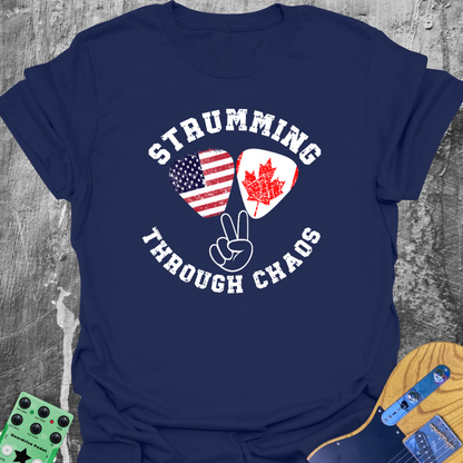 Strumming Through Chaos T-Shirt