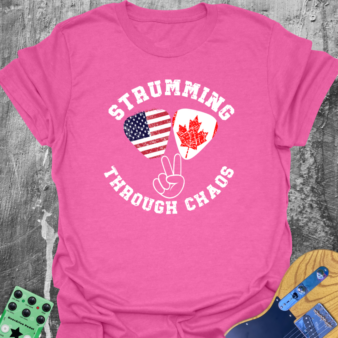 Strumming Through Chaos T-Shirt