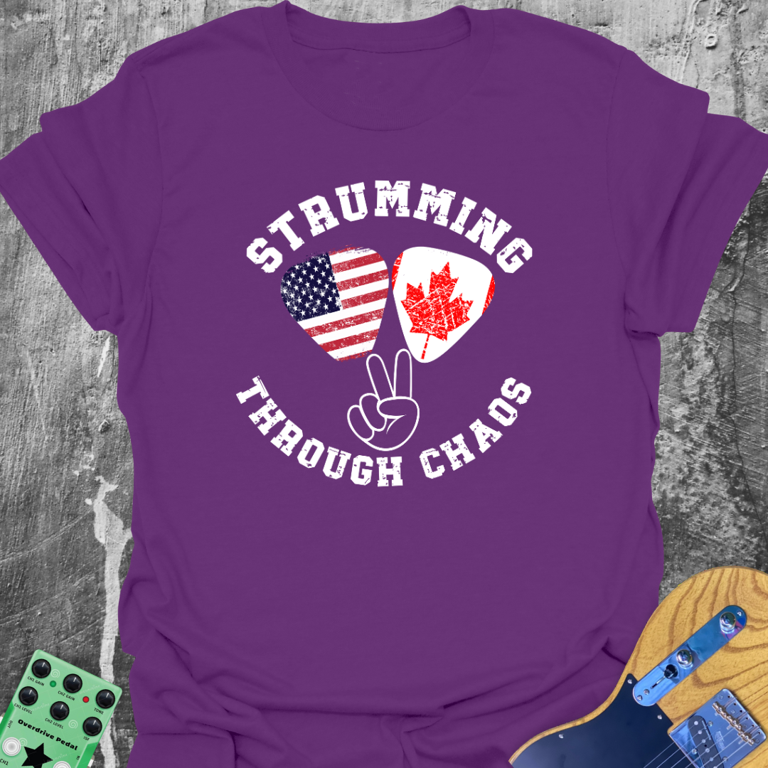 Strumming Through Chaos T-Shirt