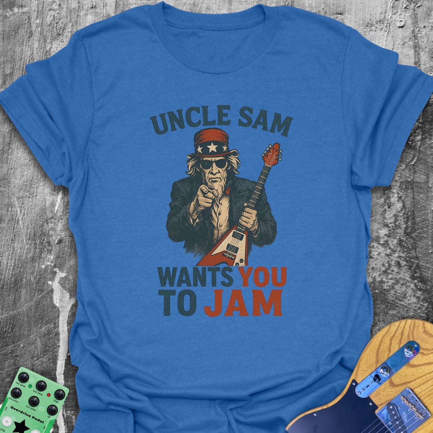 Uncle Sam Wants You To Jam Tee