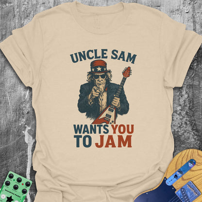 Uncle Sam Wants You To Jam Tee