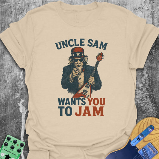 Uncle Sam Wants You To Jam Tee